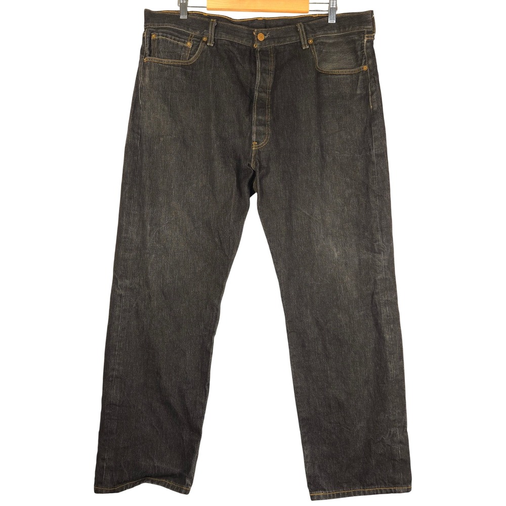 Levis 501XX Mens Straight Fit Jeans Button Fly 42x32 (Fits 41x30)